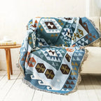 Woonplaid met Zachte Structuur en Jacquard Weving