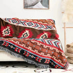 Woonplaid met Zachte Structuur en Jacquard Weving