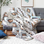 Woonplaid met Zachte Structuur en Jacquard Weving