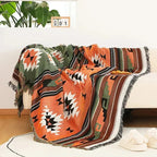 Woonplaid met Zachte Structuur en Jacquard Weving