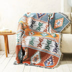 Woonplaid met Zachte Structuur en Jacquard Weving