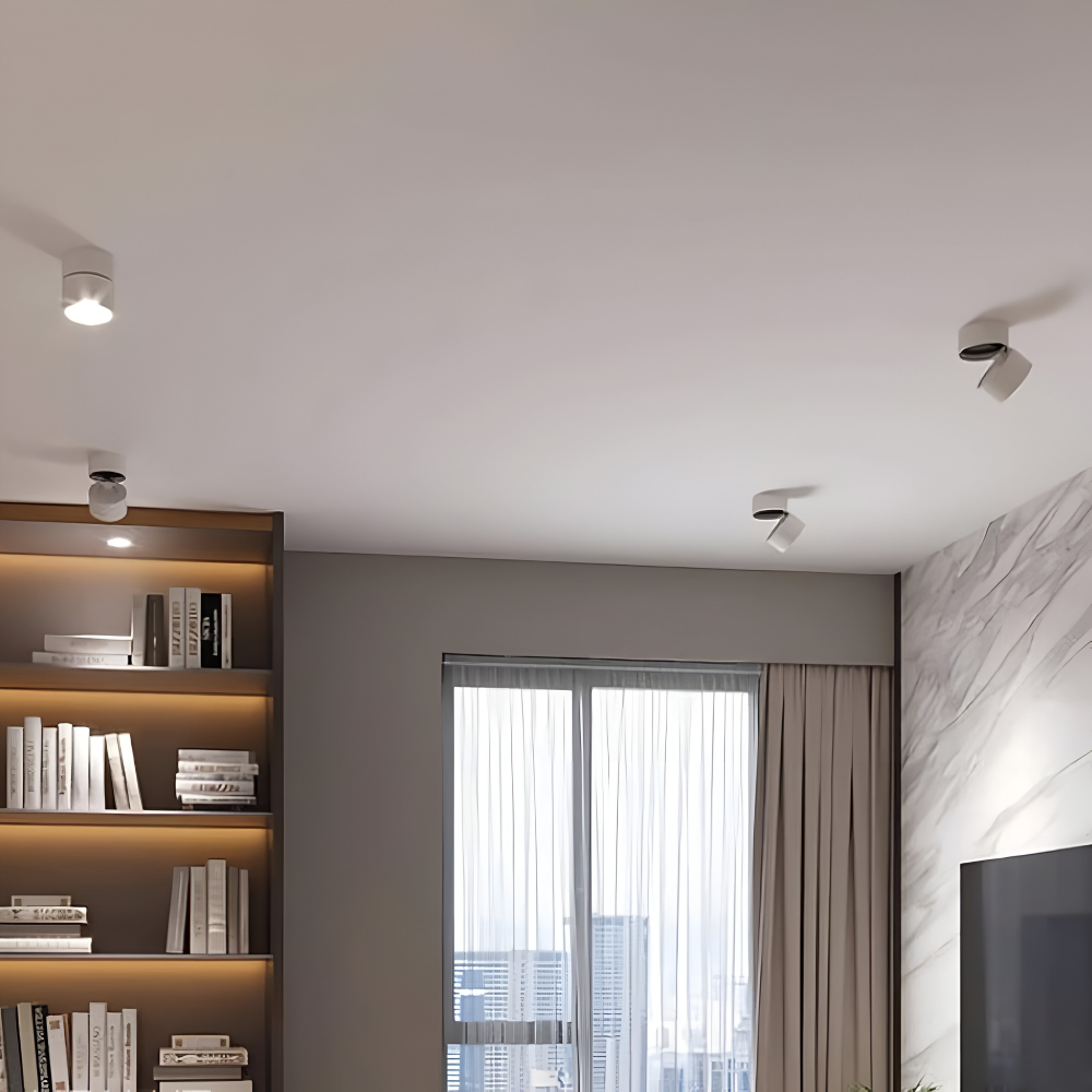 Verstelbare LED Opbouwspot van Aluminium met Dimbare Verlichting