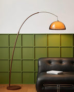 Boogvloerlamp met Elegante Boogarm en Zachte Ruimteverlichting