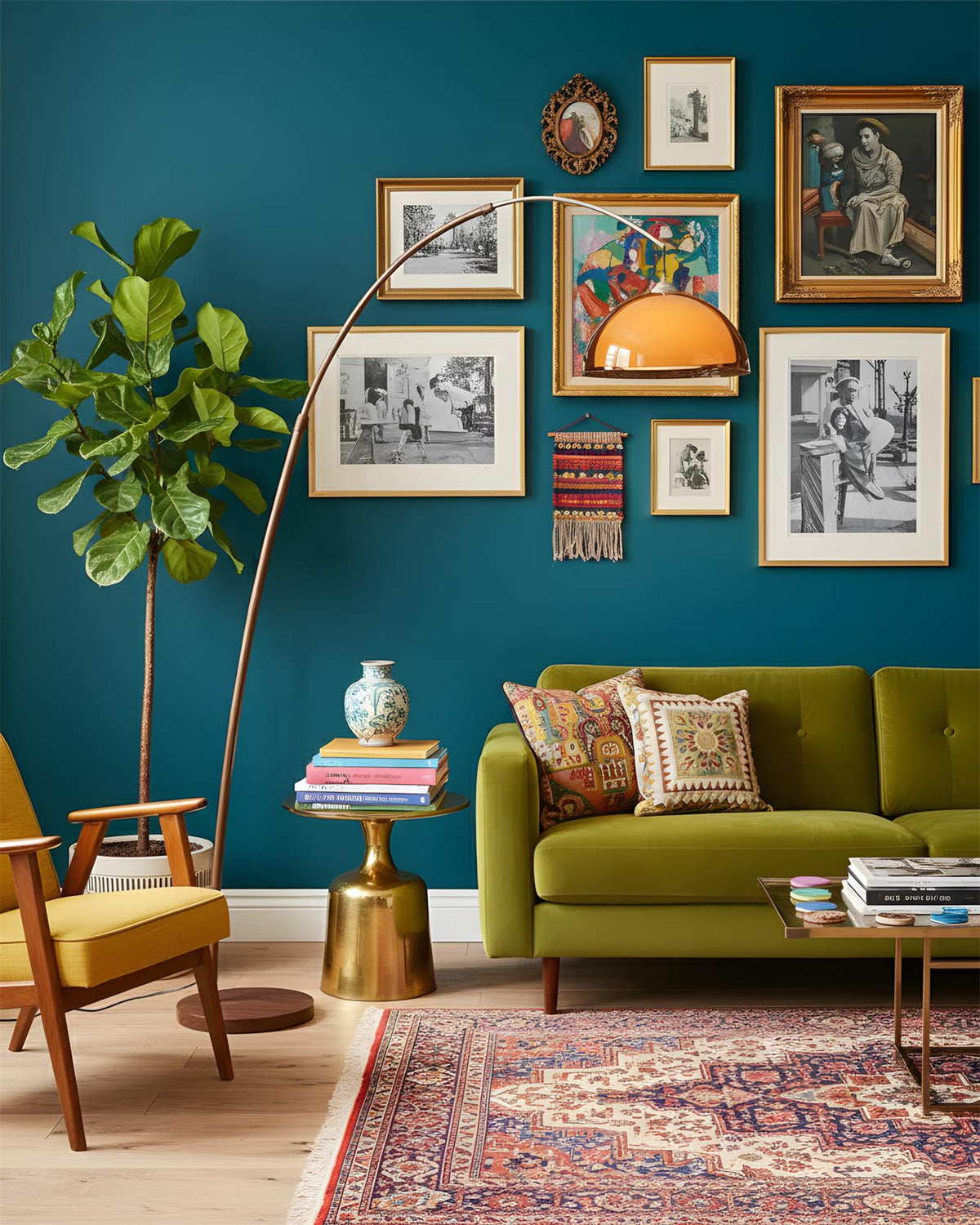 Boogvloerlamp met Elegante Boogarm en Zachte Ruimteverlichting