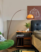 Boogvloerlamp met Elegante Boogarm en Zachte Ruimteverlichting