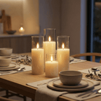 Vlamloze LED Kaarsenset Met Timer Voor Warme En Veilige Sfeerverlichting