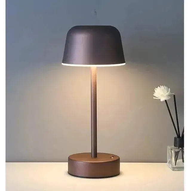 Draagbare Scandinavische Tafellamp Met Dimbare Verlichting
