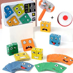 Houten Blokkenset met Emotie‑Spel en Creatieve Ontwikkeling
