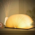 Tafellamp in Boekvorm met Warm Ledlicht
