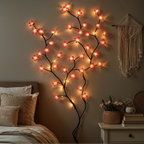 LED‑Bloementak met Warme Gloed en Stabiele Binnen‑ en Balkonplaatsing
