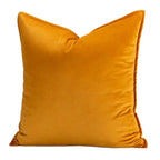 Kussenhoes Met Zachte Velours En Luxe Flanellen Rand
