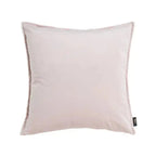 Kussenhoes Met Zachte Velours En Luxe Flanellen Rand