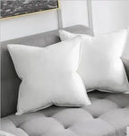 Kussenhoes Met Zachte Velours En Luxe Flanellen Rand