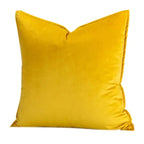 Kussenhoes Met Zachte Velours En Luxe Flanellen Rand