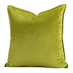 Kussenhoes Met Zachte Velours En Luxe Flanellen Rand
