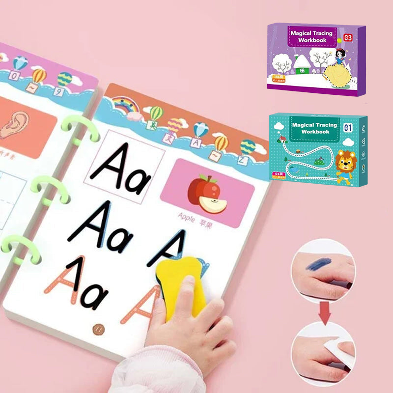Magisch Traceringsoefenboek voor Kinderen 2‑6 Jaar