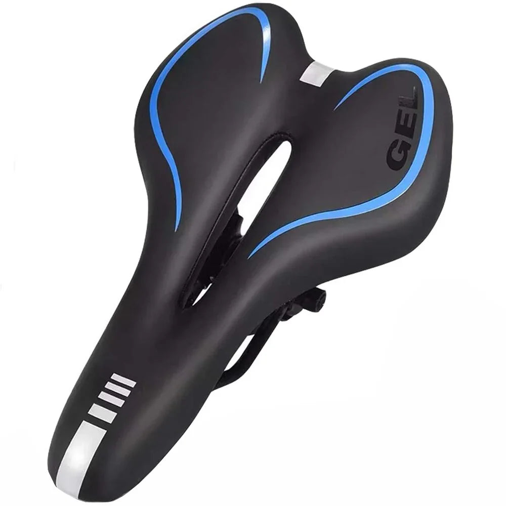 Unisex Ergonomisch Fietszadel met Gelvulling voor Comfortabele Fietstochten