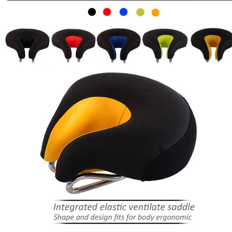 Fietszadel Zonder Neus Met Brede Ergonomische Ondersteuning En Comfortabele Schokdemping