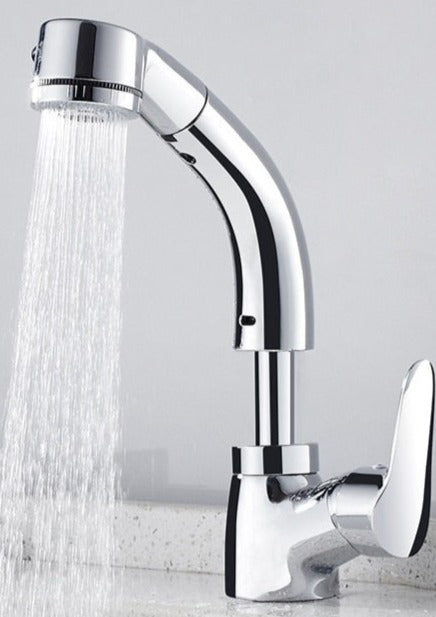 Badkamerkraan met Uittrekbare Waterstraal en Eenvoudige Installatie