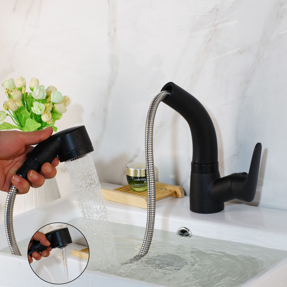 Badkamerkraan met Uittrekbare Waterstraal en Eenvoudige Installatie