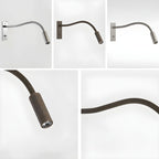 Metalen Wandlamp met Flexibele Arm