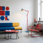 Vloerlamp Met Verstelbare Arm En Dagelijkse Sculpturale Lichtaccenten