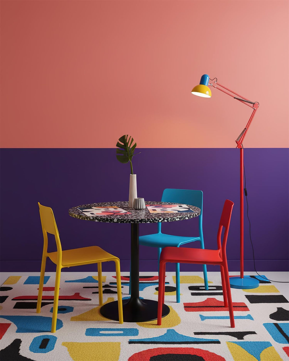 Vloerlamp Met Verstelbare Arm En Dagelijkse Sculpturale Lichtaccenten