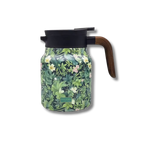 Geïsoleerde Theepot met Drukmechanisme voor Puur Schenken