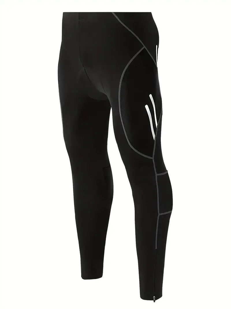 Fietsbroek voor Heren met Gelzeem en Lange Aansluitende Pijpen