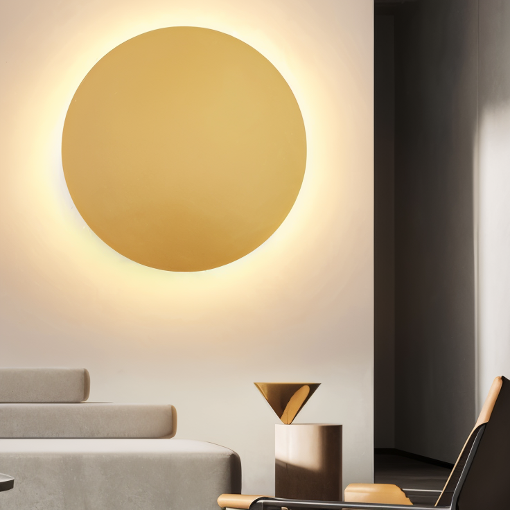 Wandlamp Modern Cirkelvorm Warm Sfeervol Interieurlicht