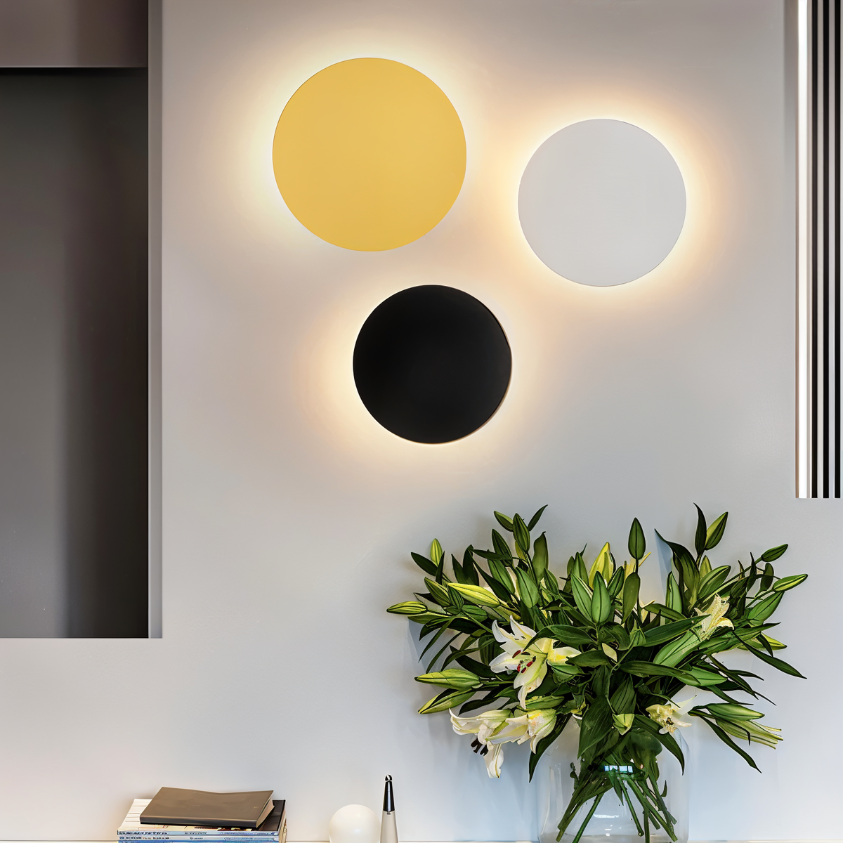 Wandlamp Modern Cirkelvorm Warm Sfeervol Interieurlicht