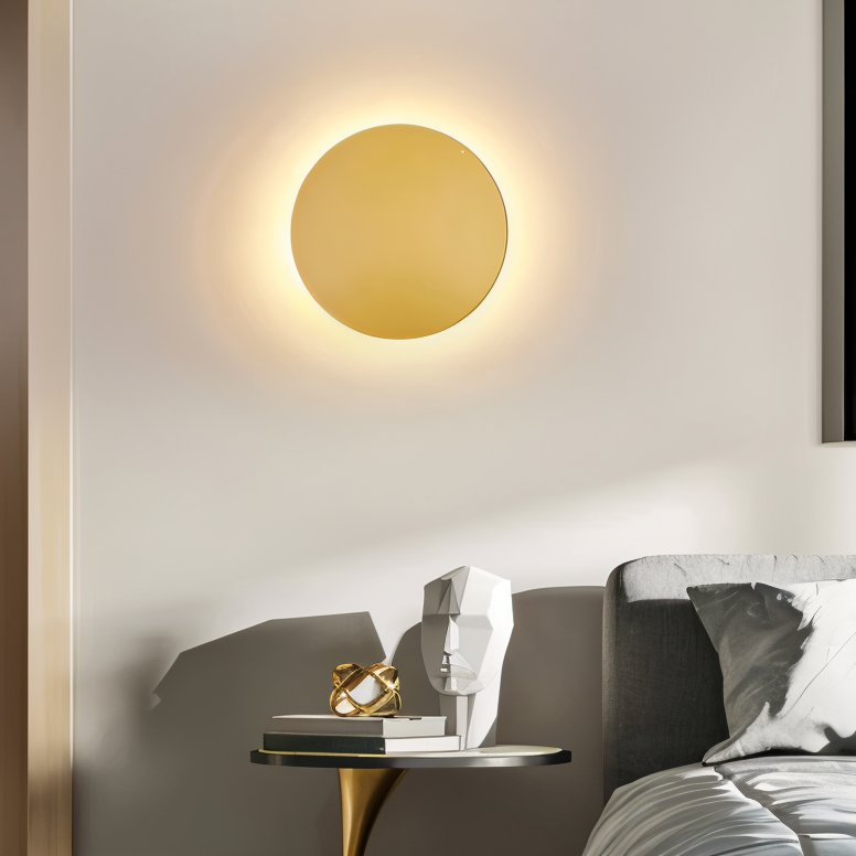 Wandlamp Modern Cirkelvorm Warm Sfeervol Interieurlicht