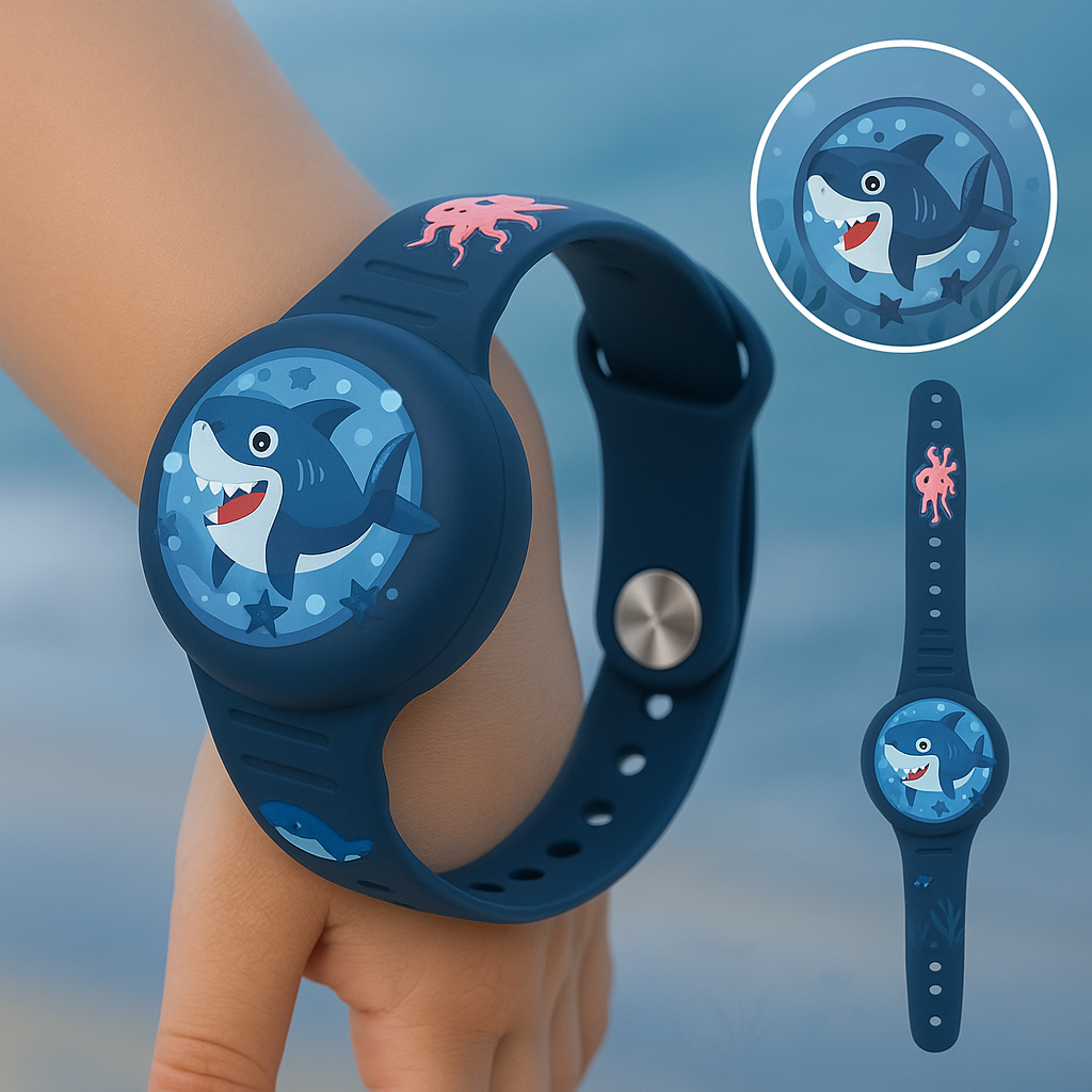 GPS‑Kinderarmband met Locatievolgfunctie en Verstelbare Siliconenband