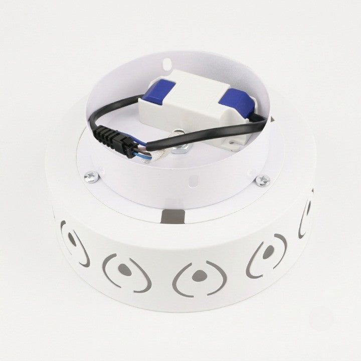 Plafondlamp met Kristalaccent en Straleneffect