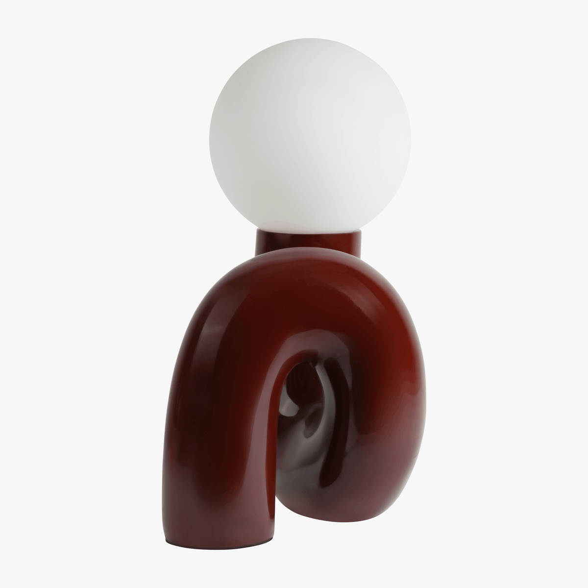 Sculpturale Tafellamp Met Zachte Gloed En Dagelijkse Artistieke Interieurverfijning