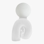 Sculpturale Tafellamp Met Zachte Gloed En Dagelijkse Artistieke Interieurverfijning