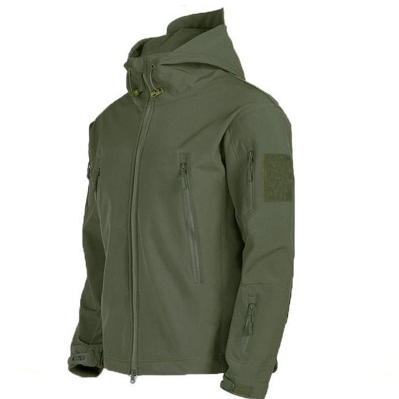 Outdoorkleding voor Heren met Gevoerde Jas en Cargobroek