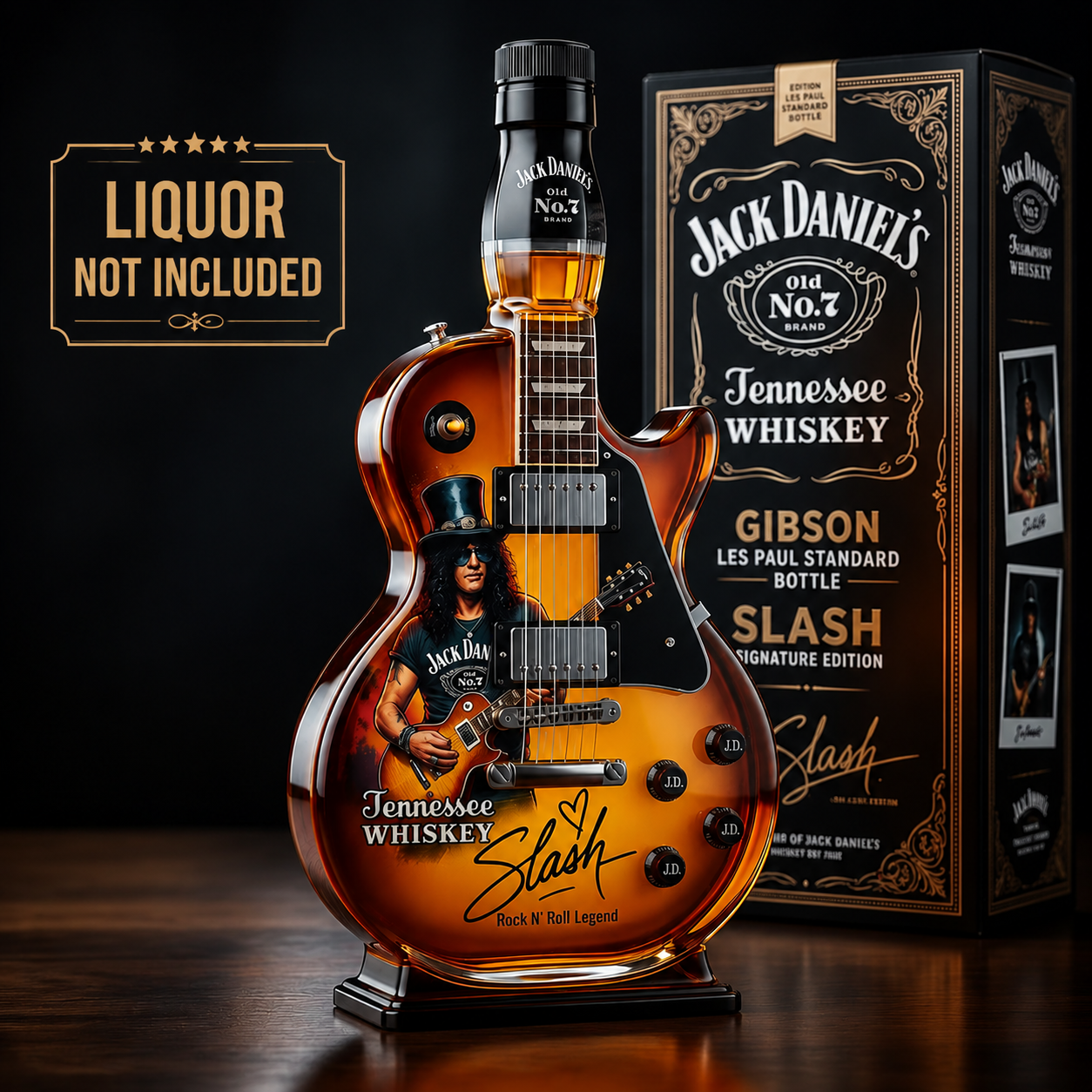 Gitaar‑Geïnspireerde Decanter voor Artistieke Presentatie en Stijlvolle Thuisbars