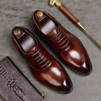 Heren Schoenen Met Klassieke Lijn En Duurzame Afwerking