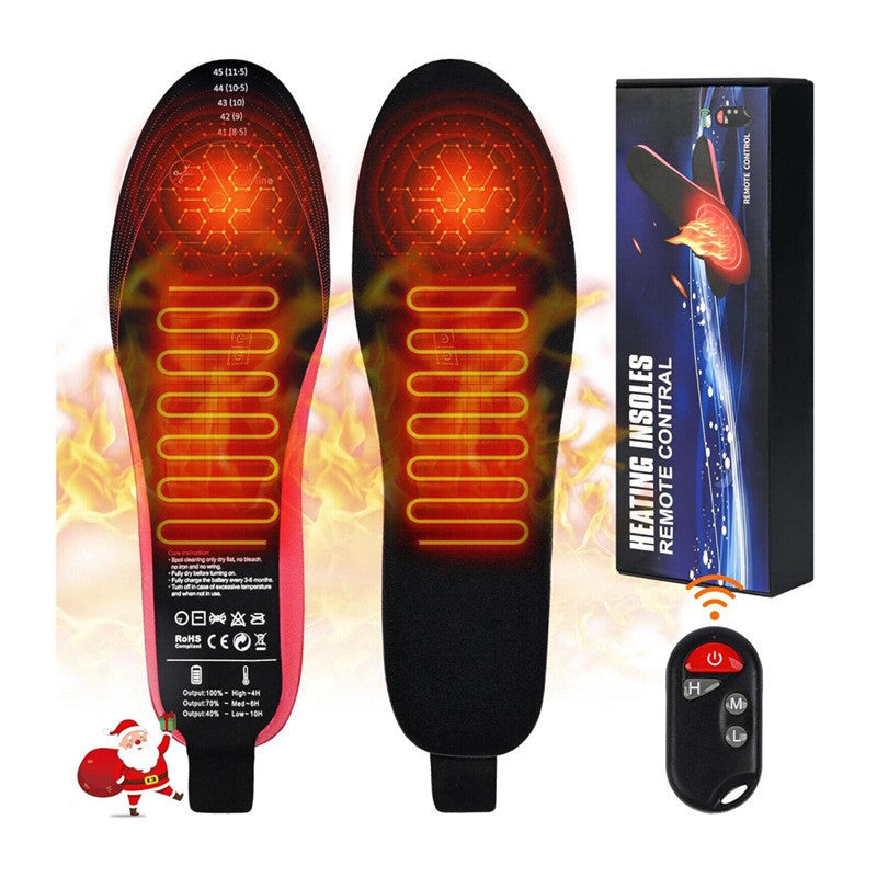 Oplaadbare Warmte‑Inlegzolen met Draadloze Temperatuurregeling voor Comfort in Koude Omstandigheden