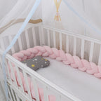 Gevlochten Babykussen met Comfortabele Bescherming en Elegante Uitstraling