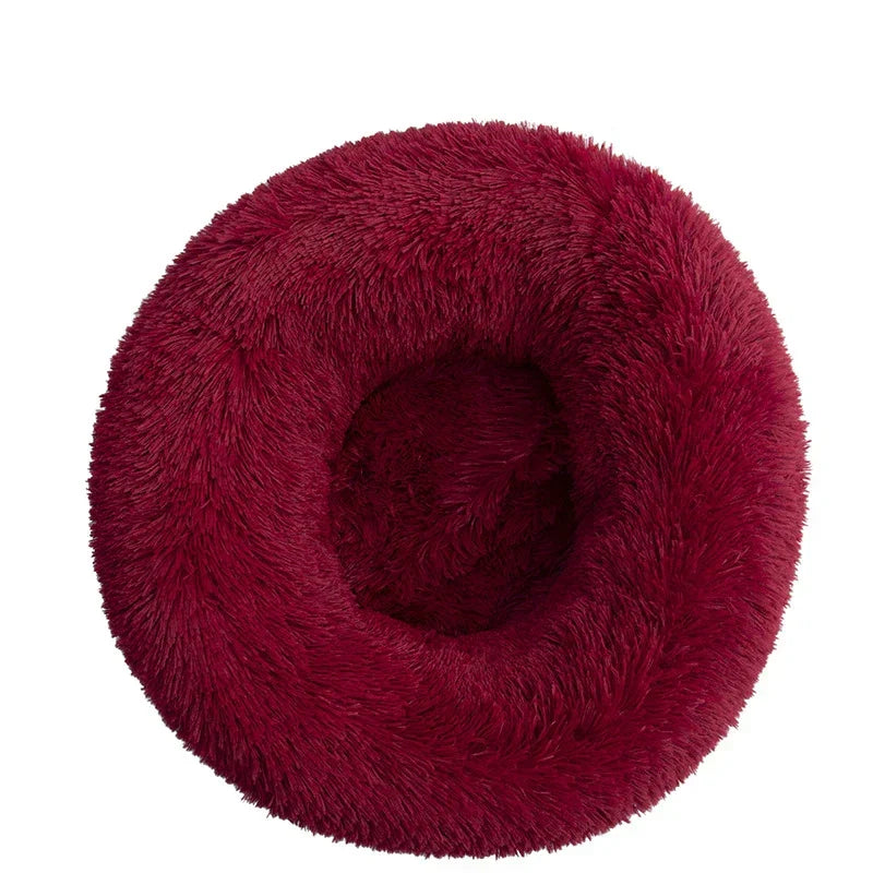 Donut Huisdierenbed Voor Katten En Honden Met Zachte Rand
