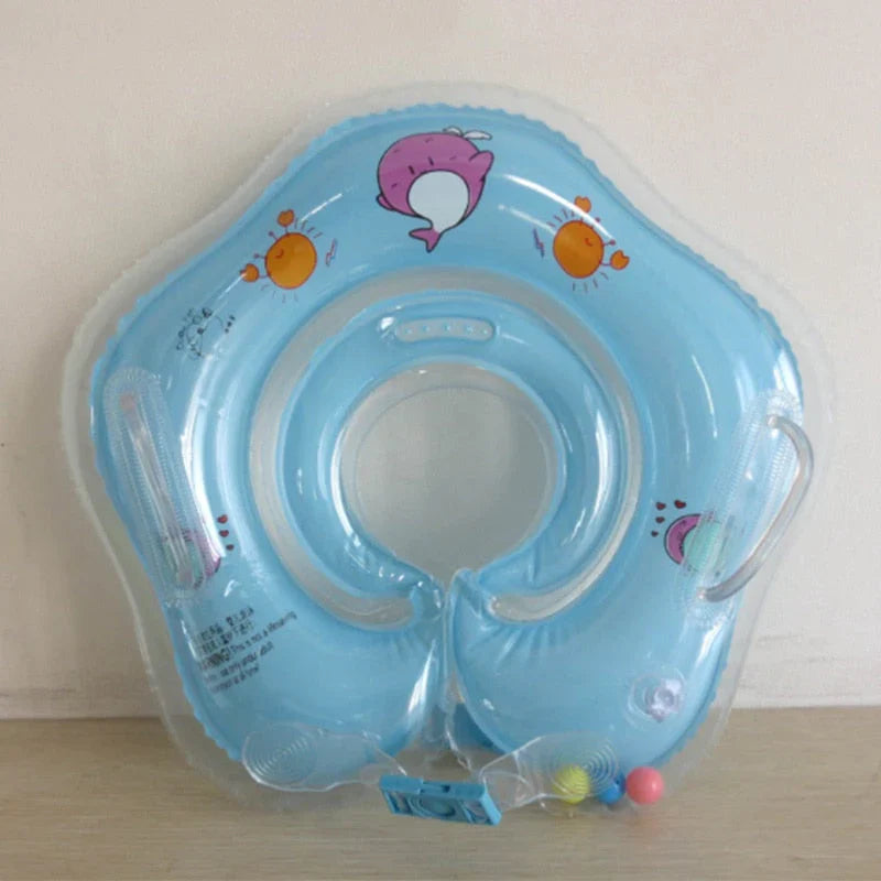 Baby Zwemring Met Nekdrijver Voor Veilige Waterpret