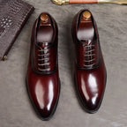 Heren Schoenen Met Klassieke Lijn En Duurzame Afwerking