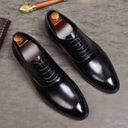 Heren Schoenen Met Klassieke Lijn En Duurzame Afwerking
