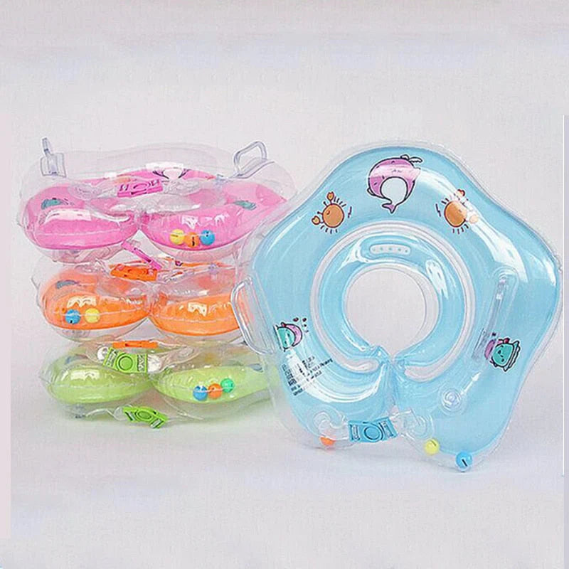 Baby Zwemring Met Nekdrijver Voor Veilige Waterpret