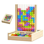 Houten Tetris Spel Voor Kleuren, Logisch Denken En Dagelijks Plezier