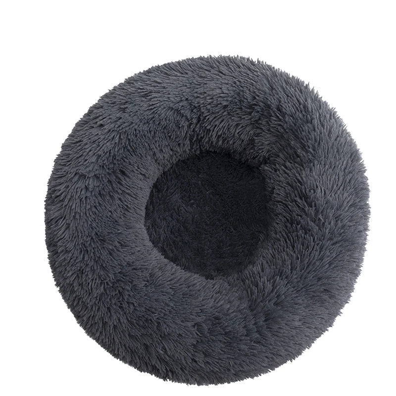 Donut Huisdierenbed Voor Katten En Honden Met Zachte Rand
