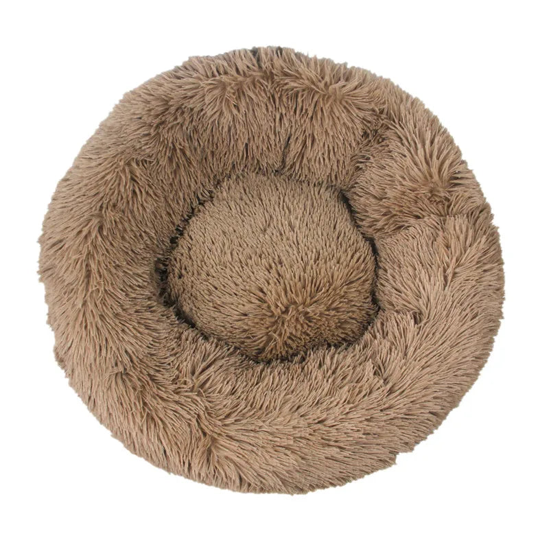 Donut Huisdierenbed Voor Katten En Honden Met Zachte Rand
