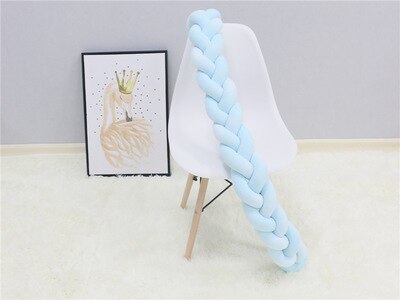 Gevlochten Babykussen met Comfortabele Bescherming en Elegante Uitstraling